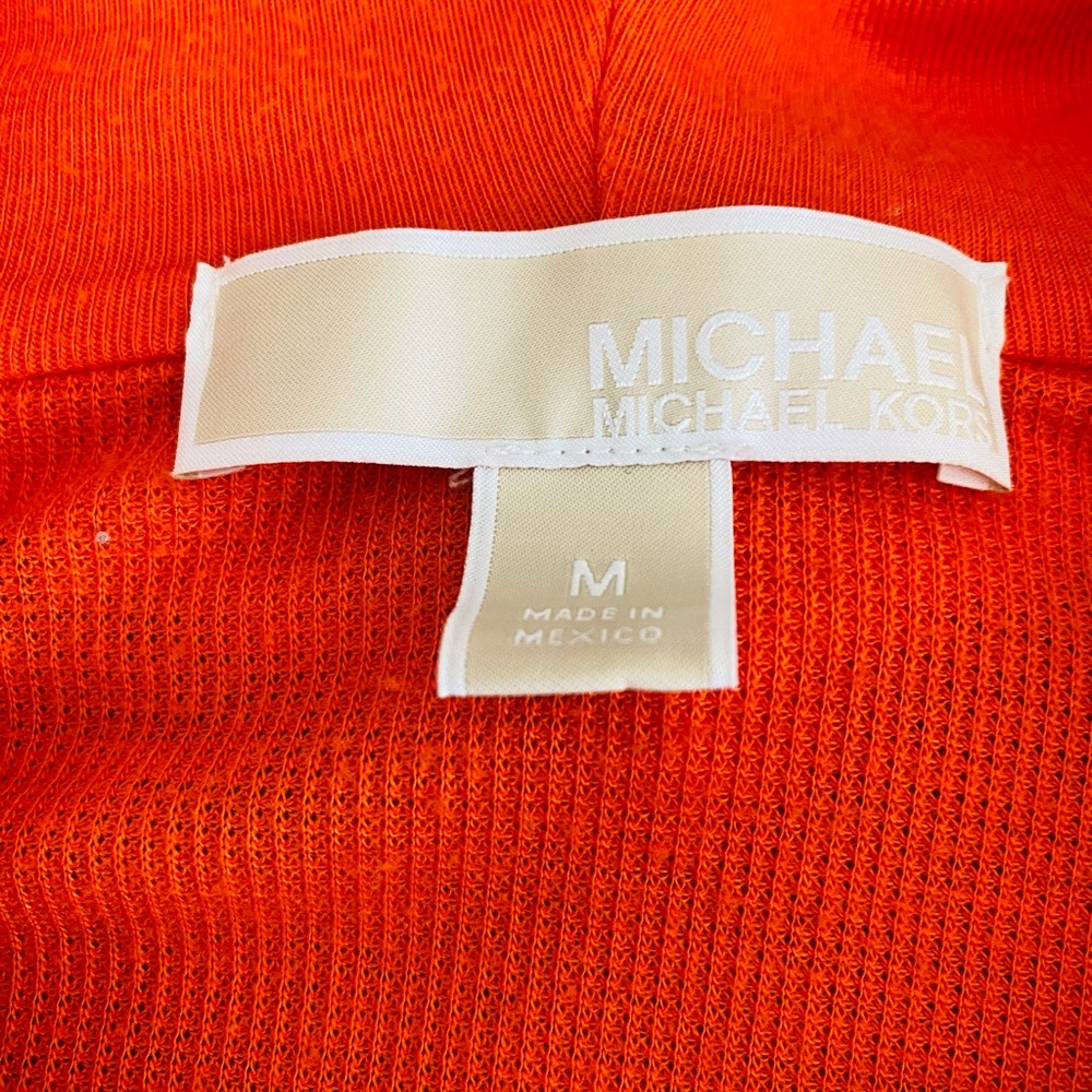 Michael Kors Bold Orange Top”Check It Out!! - image 2